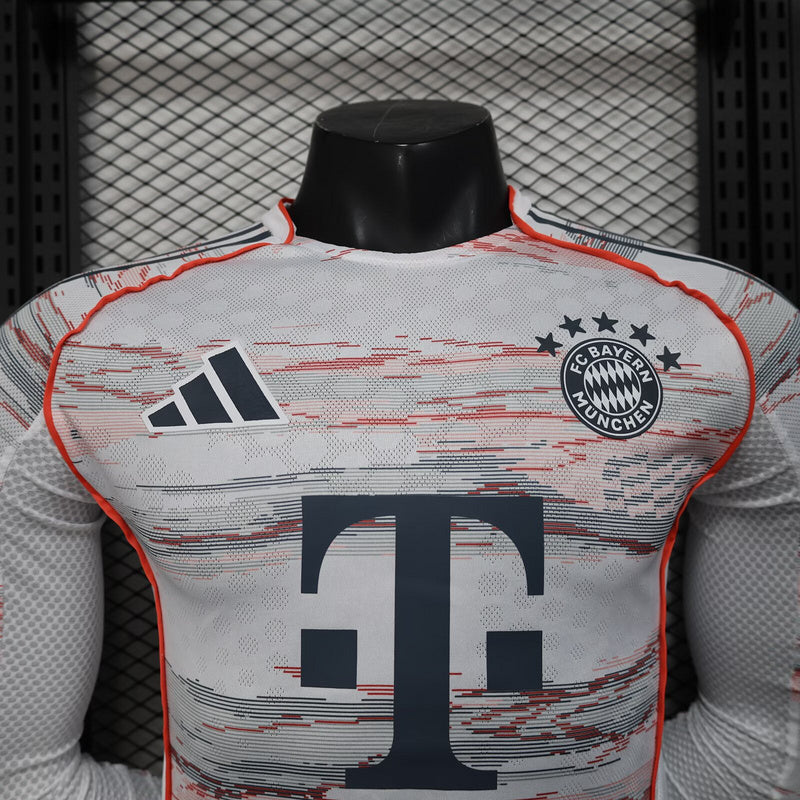 Bayern Munich Player Jersey Away 2025/26- Long Sleeve