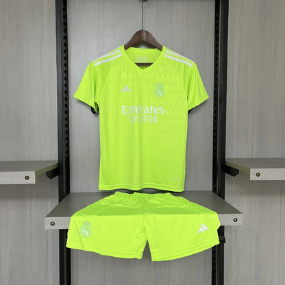 Conjunto Infantil Real Madrid Goleiro