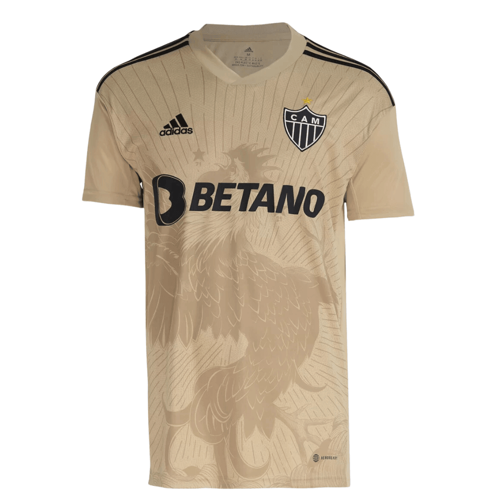 Camisa Atlético Mineiro III 22/23 Torcedor Masculina - Chumbo - Bassaga Imports