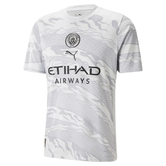 Camisa Masculina Manchester City Branco Edição Especial 2023/24