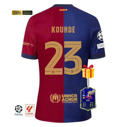 #23 KOUNDE Camiseta Hombre Primera Equipación 24/25 FC Barcelona