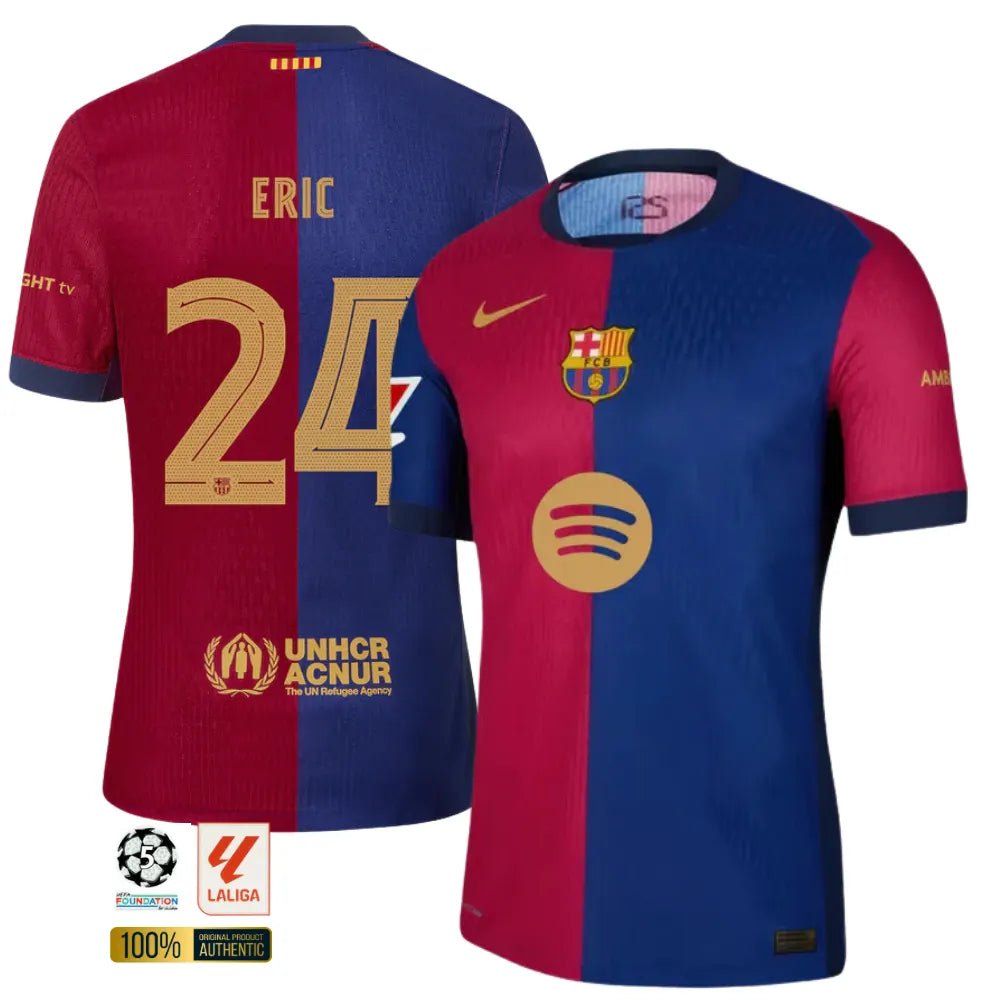 #24 ERIC Camiseta Hombre Primera Equipación 24/25 FC Barcelona
