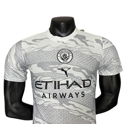 Camisa Masculina Manchester City Branco Edição Especial 2023/24
