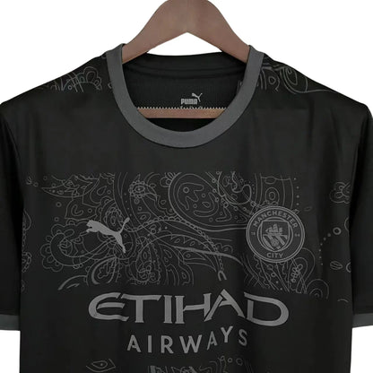 Camisa Masculina Manchester City Preta Edição Especial 2023/24