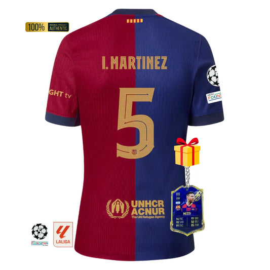 #5 I. MARTINEZ Camiseta Hombre Primera Equipación 24/25 FC Barcelona