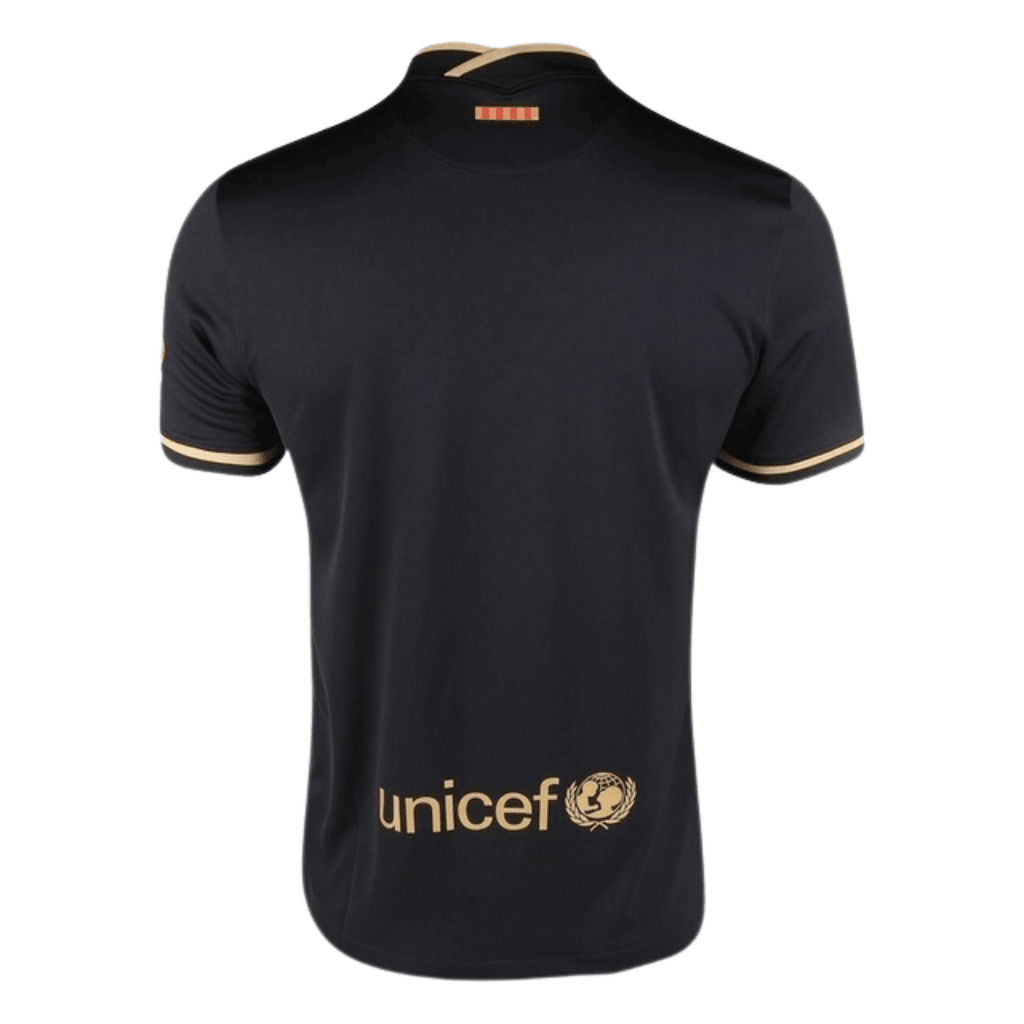 Camisa II do FC Barcelona (Preta) Away 2020/2021 – Versão Torcedor - Bassaga Imports