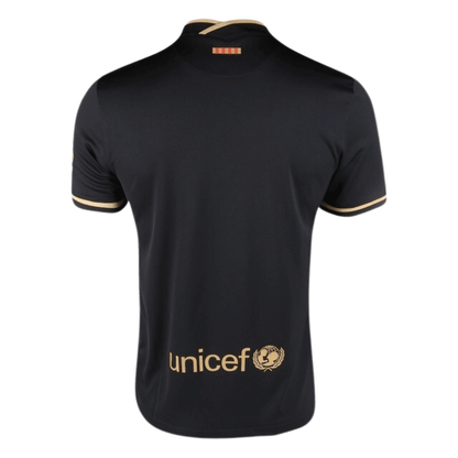 Camisa II do FC Barcelona (Preta) Away 2020/2021 – Versão Torcedor - Bassaga Imports