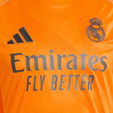 Camiseta Real Madrid Segunda Equipación Naranja USA TOUR #9 MBAPPÉ 2024/25 + 5 REGALOS 🎁
