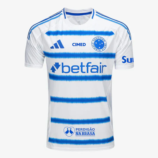 Cruzeiro adidas  2025/26 II Jersey WITH SPONSORS