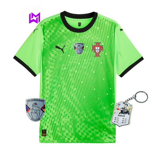 Camisola Portugal Guarda-Redes Verde 2025/26 PUMA - LANÇAMENTO! 🇵🇹
