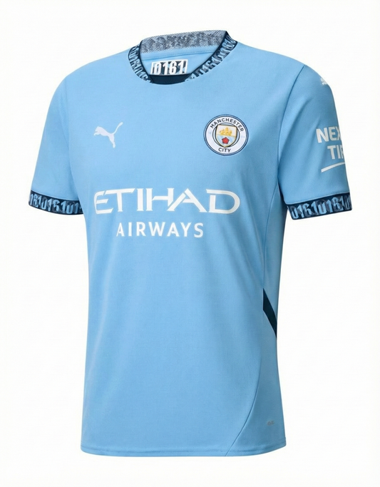 Manchester City Player Jersey Home 2024/2025