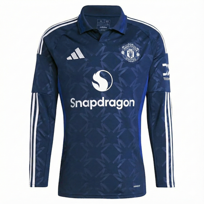 Manchester United Player Away Jersey 2024/2025 Long Sleeve