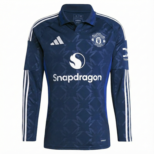 Manchester United Player Away Jersey 2024/2025 Long Sleeve