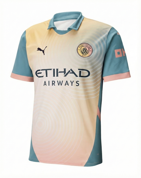 Manchester City Player Jersey Fourth "Definitely City" 2024/2025