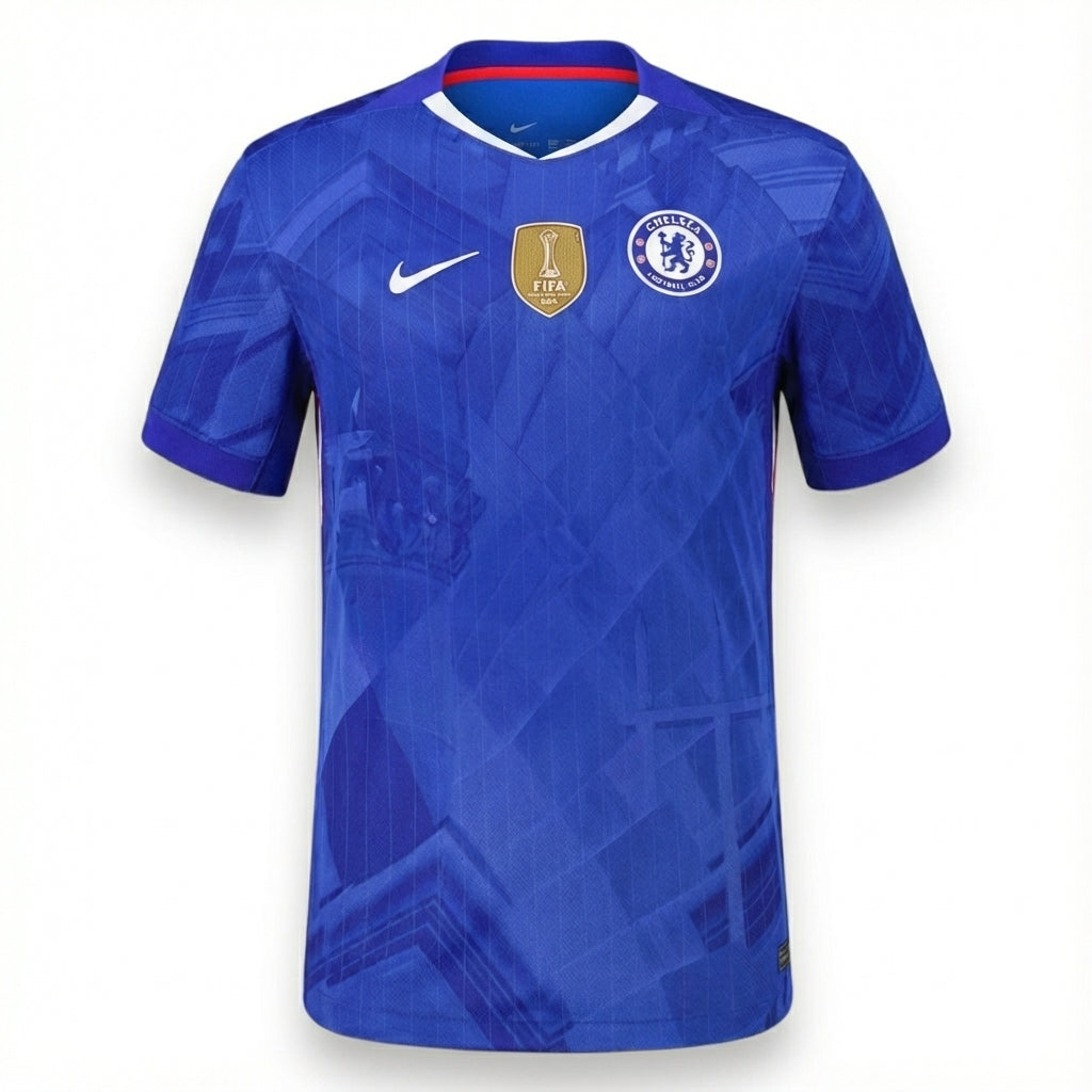 Chelsea Player Home Jersey 25/26 with World Champions - Patch