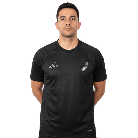 Atlético Mineiro All Black Jersey 25/26 - Fan Version