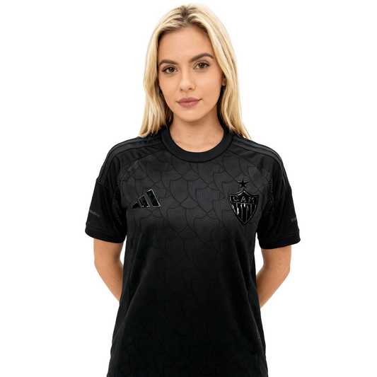 Atlético Mineiro Women's  All Black Jersey 25/26