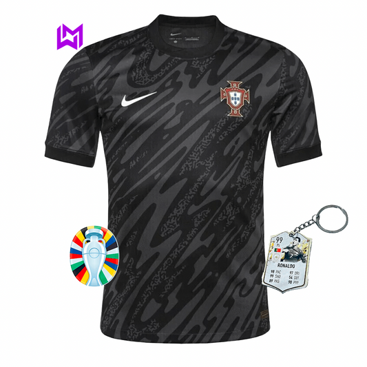 Camisola Portugal Guarda-Redes Preta 2024/25 - ÚLTIMAS UNIDADES! 🇵🇹