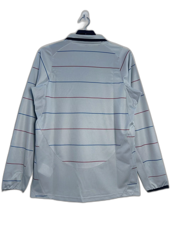 Barcelona 03/04 II Away Jersey - Long Sleeve Retro Version