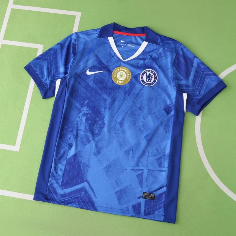 Chelsea Player Home Jersey 25/26 with World Champions - Patch
