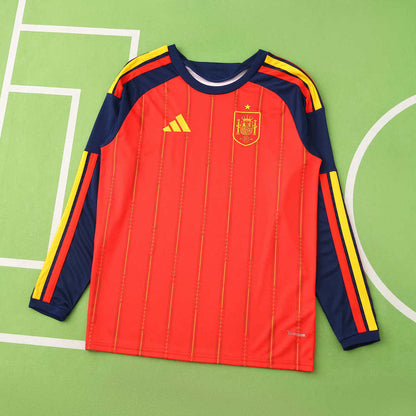 Spain World Cup 2026 Jersey - Long Sleeve