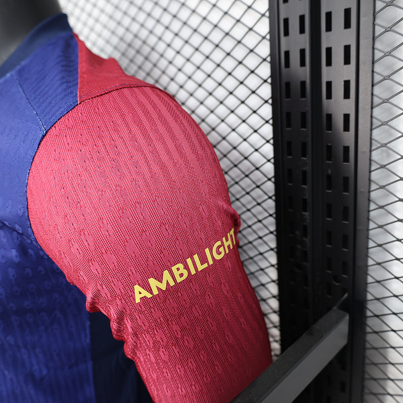 Barcelona Home Player Jersey X Travis Scott - Long Sleeve