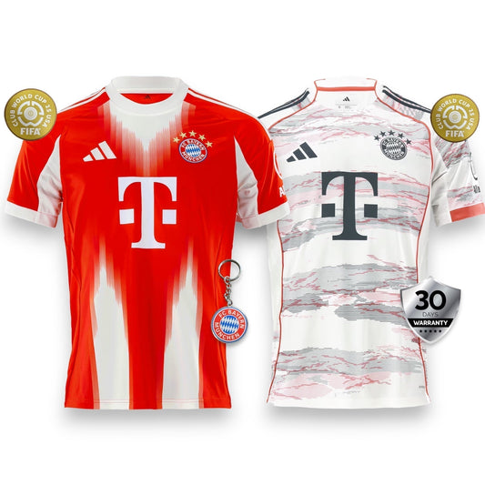 Combo Bayern Munich Home + Away Jersey 2025/26