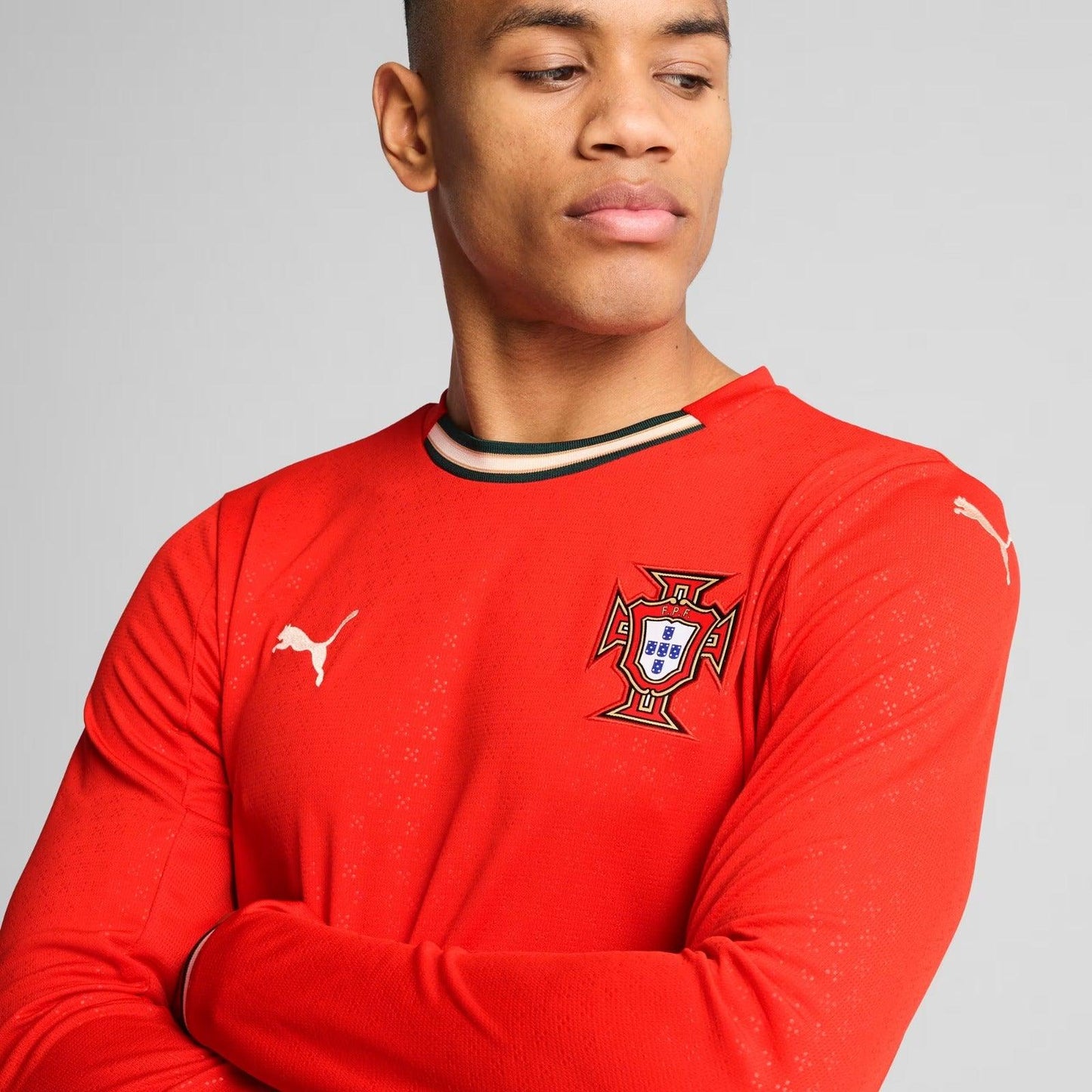 Portugal Long Sleeve Home Jersey 2025/26 PUMA - NEW RELEASE! 🇵🇹