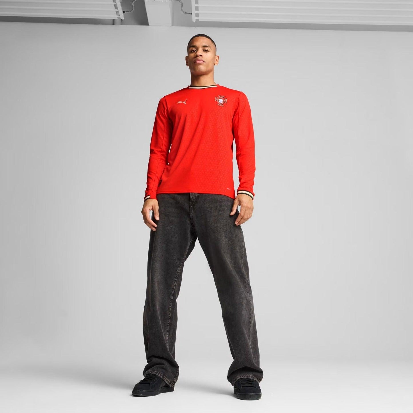 Portugal Long Sleeve Home Jersey 2025/26 PUMA - NEW RELEASE! 🇵🇹