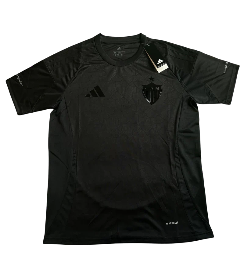 Atlético Mineiro All Black Jersey 25/26 - Fan Version