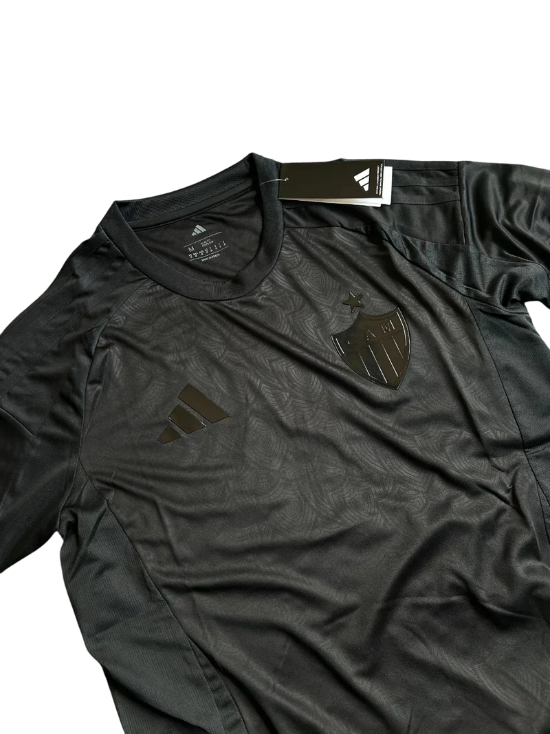 Atlético Mineiro All Black Jersey 25/26 - Fan Version