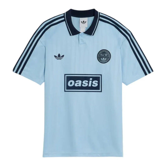 Adidas x Oasis Tour Jacquard Jersey Blue