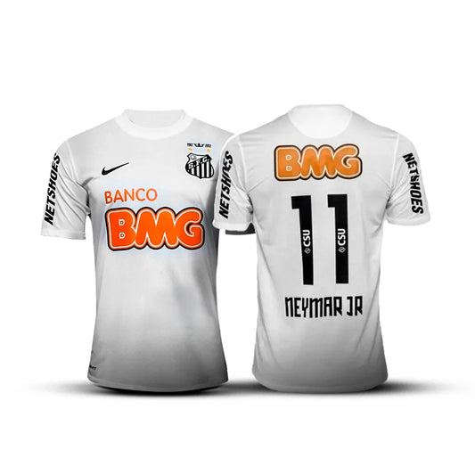 Camisa Masculina Santos Rêtro Neymar 2011/12